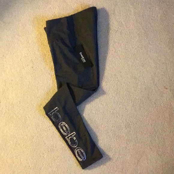 SOLD - NWT Bebe Seqiun Logo Legging - Medium - Picture 5 of 11